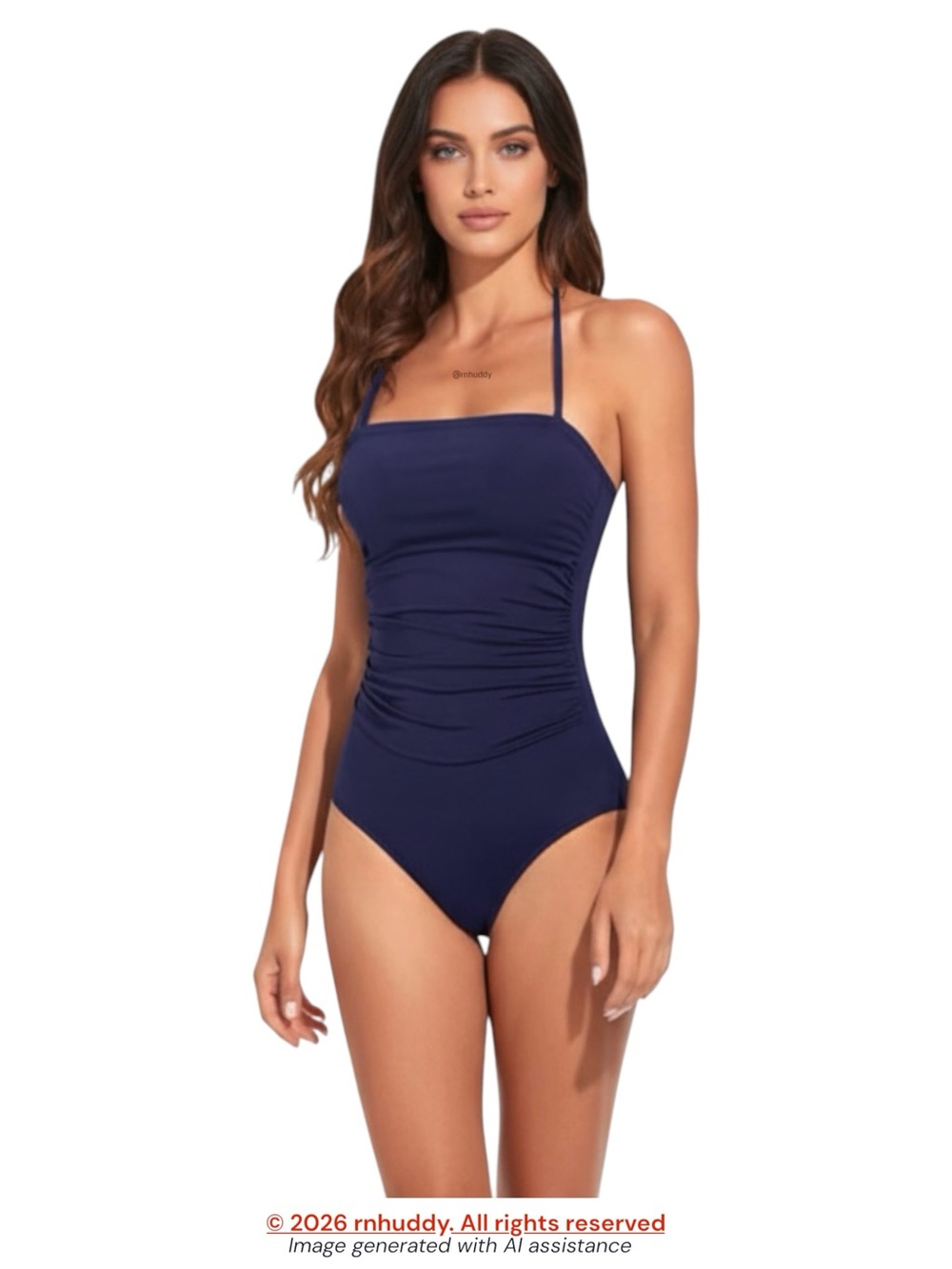 NWT Holipick L navy swimsuit